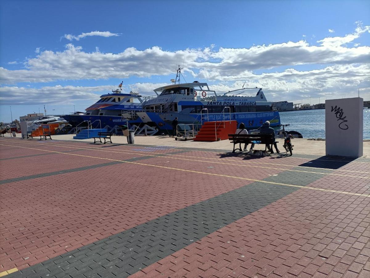 La Cubana Con Aire Acond Frio-Calor Apartment Santa Pola Exterior foto